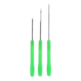 boilies carpfishing,Baiting Needle Set, Carp Fishing Baiting Tool Kit High Carbon Steel 3 in 1 Fishing Bait Needle Tool Set Drilling Hook Needle Bait Preparation