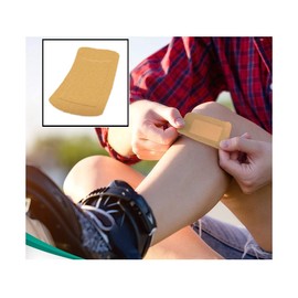 5 Extra Large Plasters Fabric Wound Dressing 50x100mm Sterile Aid Knee Elbow Pad