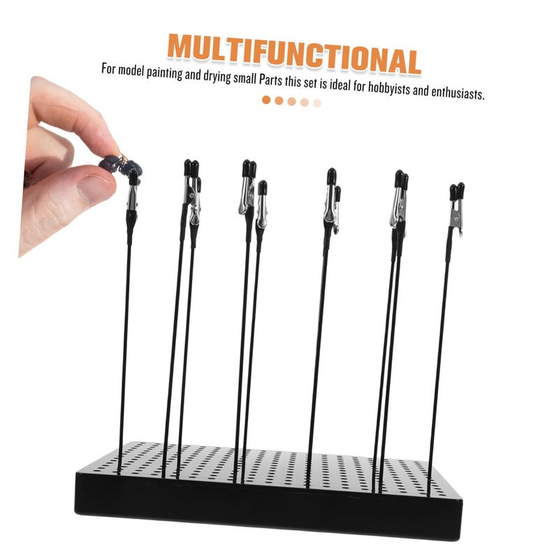 jojofuny Model Painting Stand Base Kit -Purpose Design for Drying