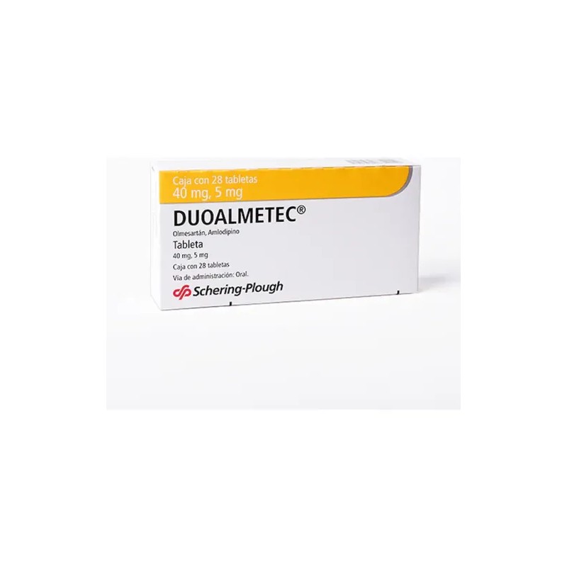 Duoalmetec Tableta 5 Mg/40 Mg, 28 Tabletas