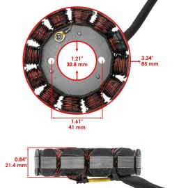 Celox Stator & Gasket for Yamaha WR450F Wr 450F WR450 F Wr 450 F 2007 2008 2009-2011