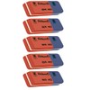 Pelikan BR40 Eraser Rubber, blue / red