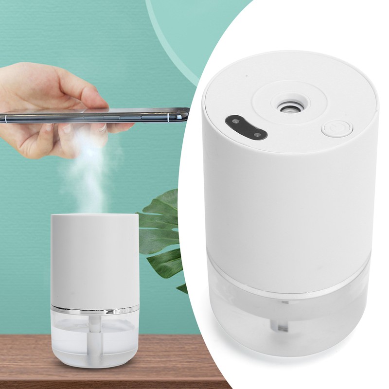 Ethanol Atomizer Cleaner FullAutomatic Induction Spray Sensor Dispenser for Home