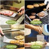 HULISEN Smashed Burger Kit, Burger Press, 12 Inch Basting Cover,