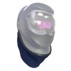Welding helmet bib, split helmet bib with press-fit seal, suitable