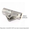 keehui 316 Stainless Steel Folding Swivel Connector Fitting for 3/4INCH