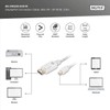 DIGITUS DisplayPort Anschlusskabel, mini DP - DP St/St, 3.0m, m/Verriegelung,