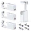 OBTANIM 4 Pack Ear Piercing Gun Disposable Sterile Nose Piercing