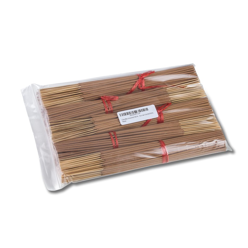 5 Bundles Unscented 500 Wood Pulp Incense Sticks Premium Natural