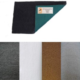 PnH Veterinary Bedding - Green Back - GREY, BROWN, CHARCOAL or WHITE - Vet Bedding Pieces - Many Sizes - READY TO USE, SELVAGE EDGE REMOVED (100cm x 50cm, CHARCOAL)