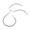 Mofun 66.75" Stainless Steel Hydraulic Front Brake Line Kit Non-ABS
