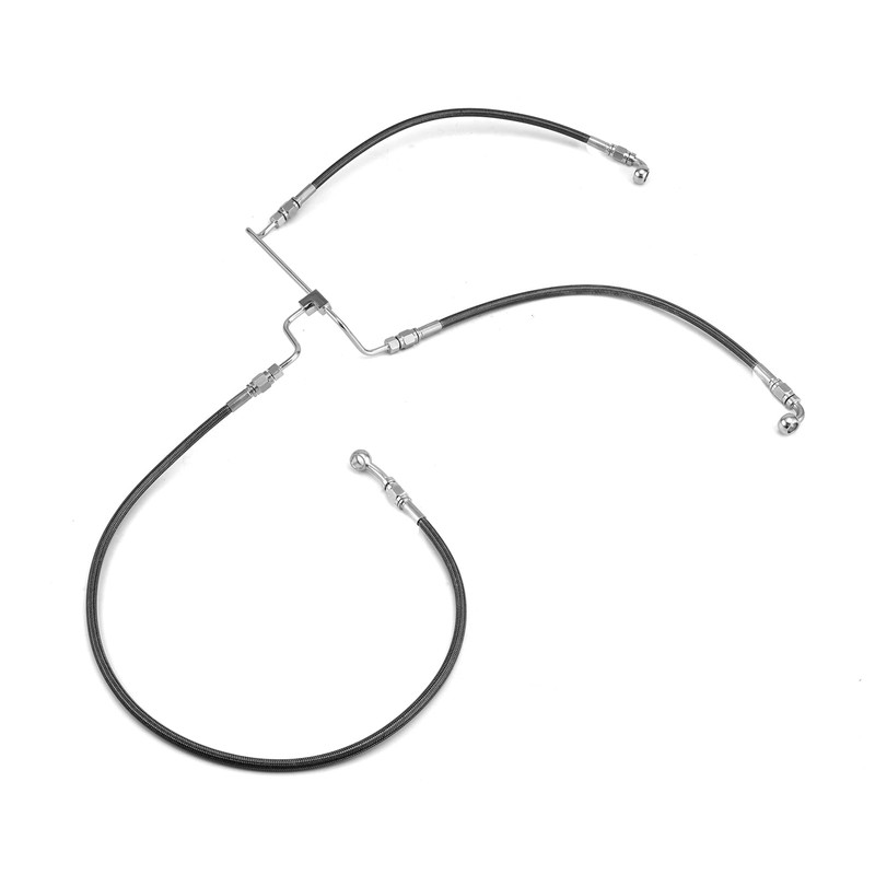 Mofun 66.75" Stainless Steel Hydraulic Front Brake Line Kit Non-ABS