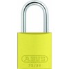 ABUS Yellow 72/30 Lockout Tagout Padlock w/ 1" Shackle, Single