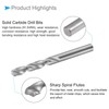 CoCud Carbide Solid Drill Bit 3.25mm Diameter K35 Tungsten Carbide