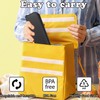 Reusable Travel Utensils Set with Case, Wheat Straw Portable Knife