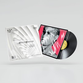 GROOVE GUARDIAN Premium Ultra-Clear 12" Outer Vinyl Record Sleeves (100)