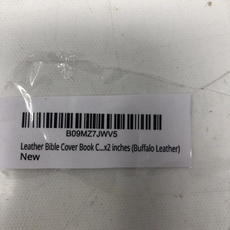 V Crafts Leather Bible Cover Book With Handle And Pocket-{11.5"L