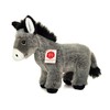Teddy Hermann 90277 Donkey Standing 27 cm, Cuddly Toy, Plush