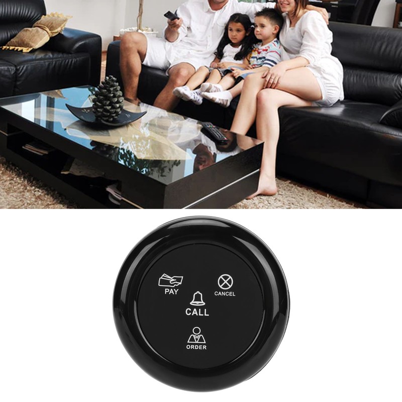 5pcs Wireless Caregiver Pager SOS Call Buttons 433MHz Smart Call