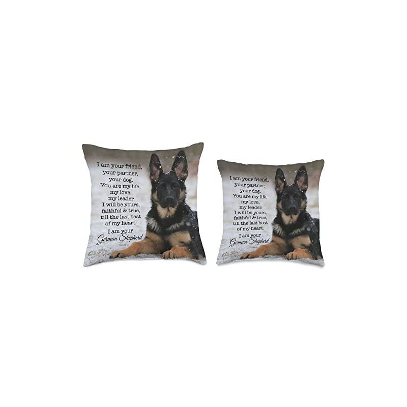 I Am Your German Shepherd Throw Pillow