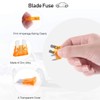 Rustark 250pcs US Grade Automotive Fuses Assortment Kit Standard &
