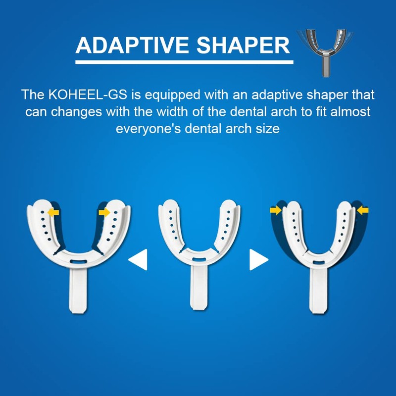 KOHEEL Bite Splints with Adjustment Tray, Malleable and Easy to