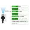 50pcs/Set Misting Nozzles Sprinkler Head Atomizer for Patio Garden Agricultural