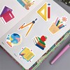 50 Pcs School Stickers Back to School Season Stickers Students