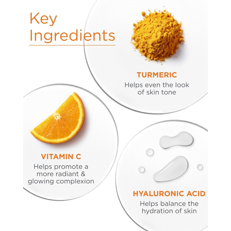 Andalou Naturals Turmeric + Vitamin C Enlighten Serum | Illuminating