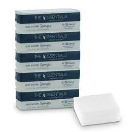 The Essentials 1000 Count Gauze Pads 2x2 - Soft 4-Ply Non Sterile Non Woven Dental Gauze Sponges - Esthetic Wipes - All Purpose Medical Gauze Squares for First Aid, Surgical, Wound Dressing