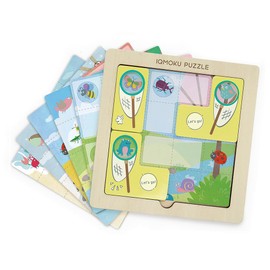 Debika Educational Toy Ikumoku Wooden Educational Puzzle Nice Catch 113026