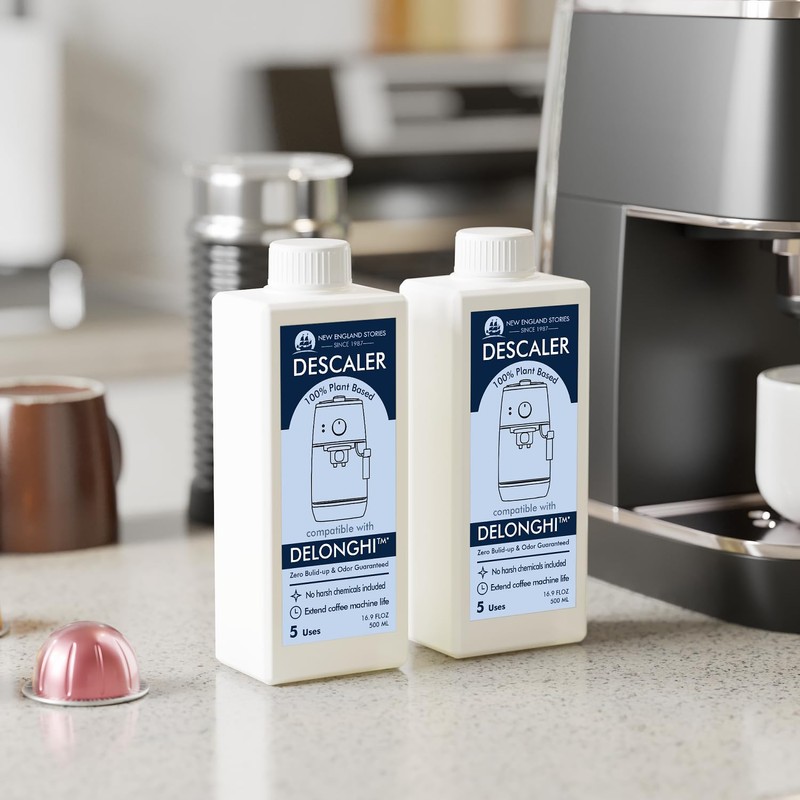 10 Uses DeLonghi Compatible Descaling Solution, Specially Designed to Clean