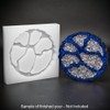 Geode Agate Coaster Silicone Mold B