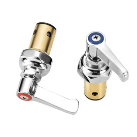 Sensun Replacement Brass Hydraulic Control Spindle Assembly Cartridge Faucet Valve Handle for Bathroom Kitchen Wall Mount Commercial Faucet