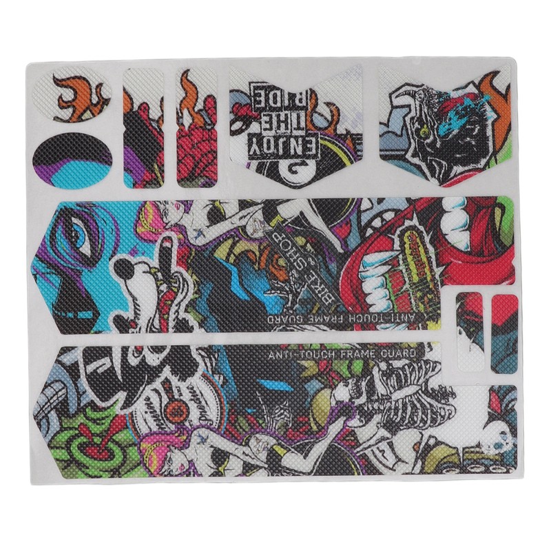 ENLEE 3D Mountain Bike Front Fork Sticker Scratch Resistance Bicycle