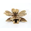 Solid Brass Round Flower Door Knocker - Holiday Gift