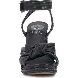 Vince Camuto Women's FANCEY Heeled Sandal, Black, 8