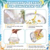 Ceenna 30 Pack 34 oz Lemon Plastic Drink Buckets with