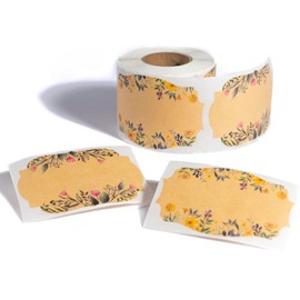 (250pc/Roll) 2" Label Stickers for Jars and Lids |Pantry Labels | Mason Jar Labels | Sticker Labels | Canning Labels | Spice Labels | Bottle Labels | Mason Jar Labels… (Garden 2x3)