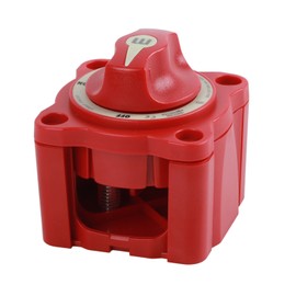 12V to 48V Boat Battery Switch 300A Red Battery Power Cut Master Switch for RV Travel Trailer Camper Truck ATV UTV