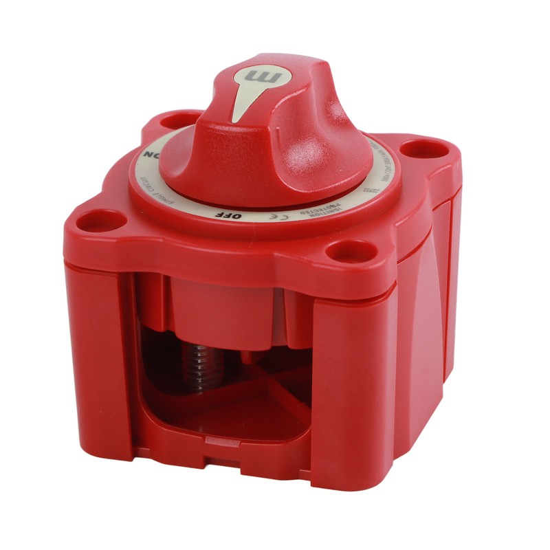 12V to 48V Boat Battery Switch 300A Red Battery Power