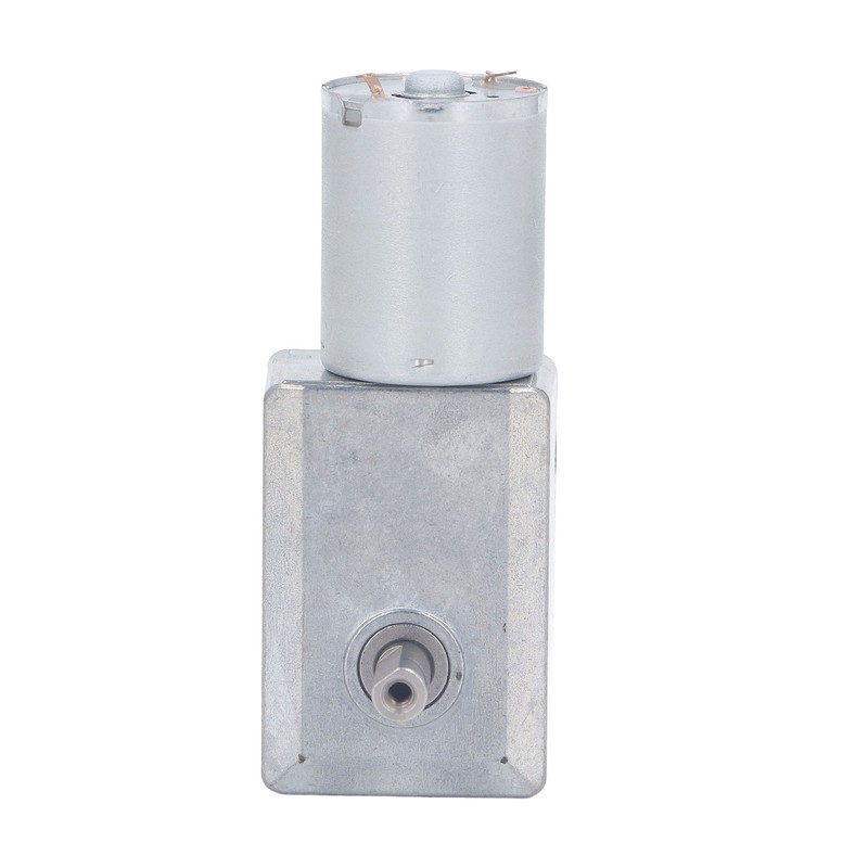 Double Shaft DC Gear Motor 25kg.cm 12mm Self Locking Reversible