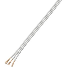TRU COMPONENTS NYFAZ/CCA 1566989 3 x 0.75 mm2 Wiring Wire 20 m White