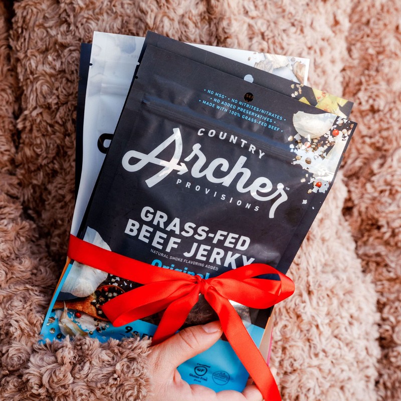 Country Archer Grass-Fed Beef Jerky Variety Pack - Beef Jerky