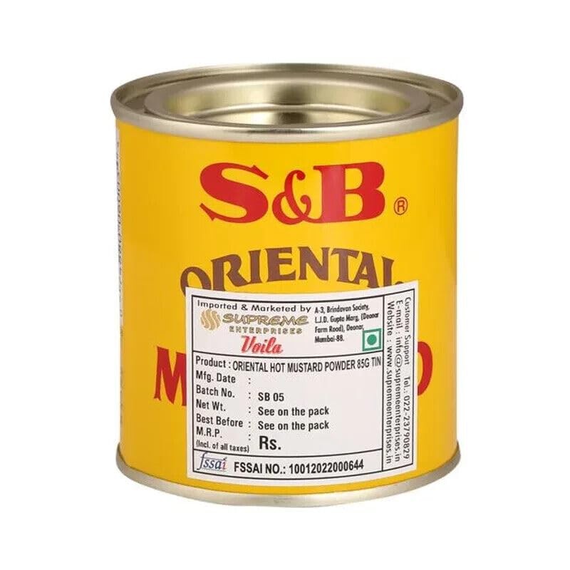 S&B Japan Oriental Hot Mustard Powder 85g からし