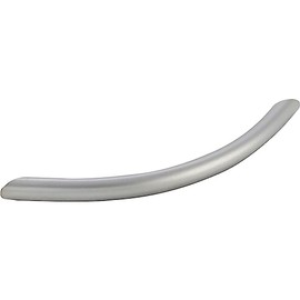 Sun Chain Fohla LA 128 mm Curved Furniture Handle Width 156 mm Matt Nickel-Plated Steel