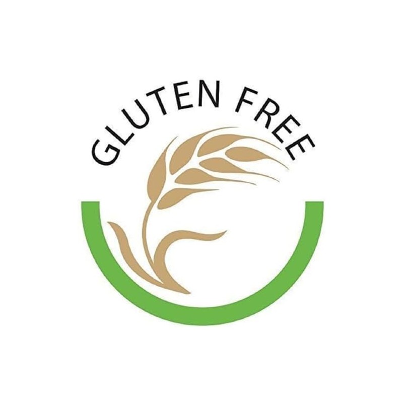 CAA Trading 50 x Small Gluten Free Glossy Waterproof Removable