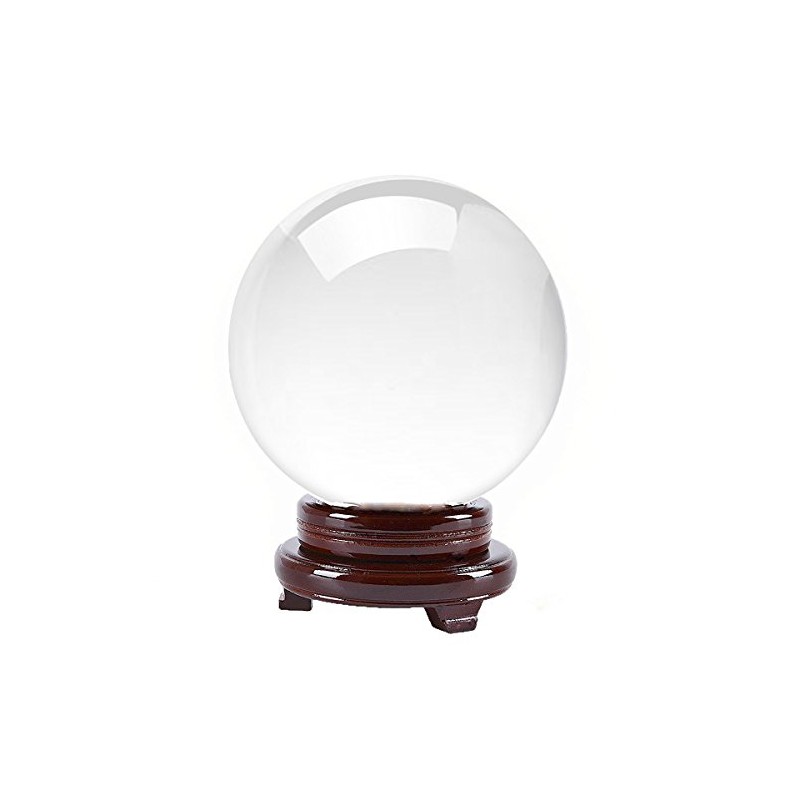 Amlong Crystal Clear Crystal Ball 8 inch (200mm) Diameter with