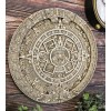 Aztec Maya Solar Sun Xiuhpohualli & Tonalpohualli Wall Calendar Plaque