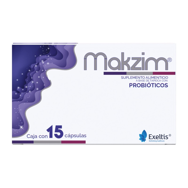 MAKZIM, Suplemento Alimenticio a base de Tapioca con Probióticos (15